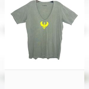 RA GOD OF THE SUN V-neck T-SHIRT. L